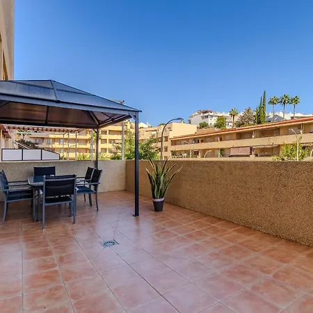 Apartamento Para 6 Con Wifi, Ac, Piscina Y Parking Gratis Benalmádena Exterior foto